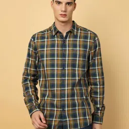 Wrangler Multicolor Regular Fit Check Shirt-picture-16