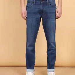 Wrangler Blue Slim Fit Low Rise Jeans-picture-31