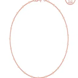 GIVA 925 Silver Snake With Bead Chain image 4