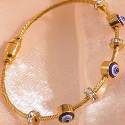 Zabby Allen Stainless Steel Bangle-Style Bracelet-picture-48