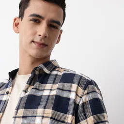 Mast & Harbour Checked Casual Shirt image 4