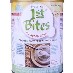 Pristine 1st BITES Baby Cereal 400g Baby Food (6-24 Months) Stage-1, 100% Organic Wheat (No Added Sugar)  Infant Food-picture-23