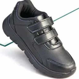 Pine Kids Velcro Closure School Shoes - Black-picture-24