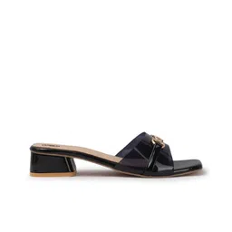CORSICA Women PU Open Toe Block Sandals image 5