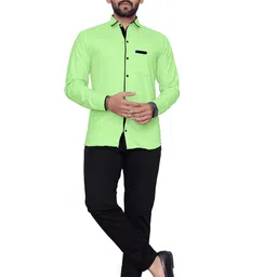 MAN'S SUITUP Men Classic Casual Shirt-picture-47