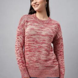 Club York Red Self Pattern Sweater-picture-22