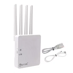 Zysk Antenna 4G LTE CPE Wi-Fi Router for Home & Personal Computer White image 2