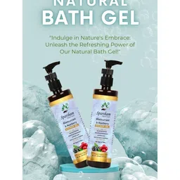 SPARSHAM-NATURE'S TOUCH Set Of 3 Blackcurrant & Bearberry Shower Gel - 210 ml Each image 4