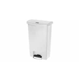 RUBBERMAID Slim Jim 50L White Pedal Waste Bin, 1883557-picture-14