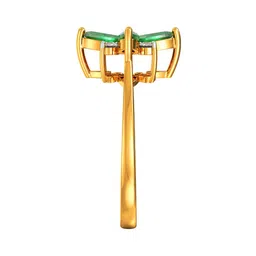 Joyalukkas Petals of Emerald Diamond Ring -2.45 gm image 5