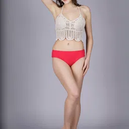 Fabme Women Cotton Mid-Rise Basic Briefs-image-7