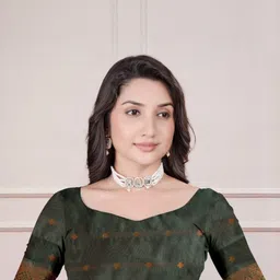 Mufa Woven Design Ethnic Motifs Banarasi Saree image 3