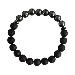 Gems Guru Unisex Grey Metal Crystals Drawstring Bracelet-image-69