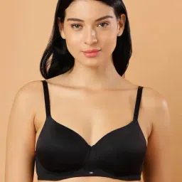 Soie Black Regular Fit Bra-picture-31