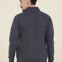 Campus Sutra Grey Textured Jacket image 2