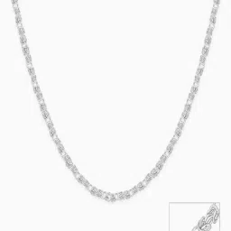 GIVA 925 Silver Urban Coil Chain image 2