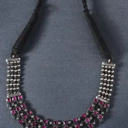 Jaypore Silver Slip on Necklace image 2