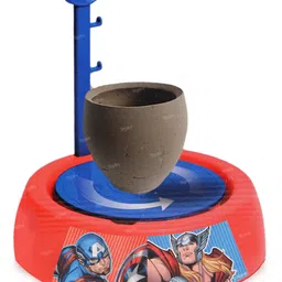 Toysire Pottery Wheel Toy With Tools Clay & Paints - Multicolour image 1