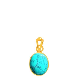 GenZcomplex Gold-Plated Oval Pendants-picture-38