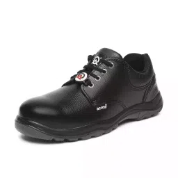 ACME Steel Toe Safety Shoes Low Ankle PU Sole Black Size UK 10, Adjacent-10-picture-29
