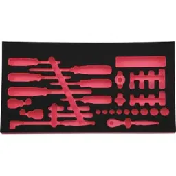 Ktc Polyethylene Storage Tray Black/Red, SK37112ET2A1-image-41