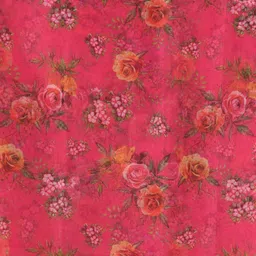 DESH BIDESH Floral Printed Organza Saree image 2