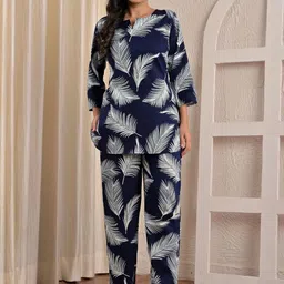 MISS REKHA Women Printed Night suit-picture-35