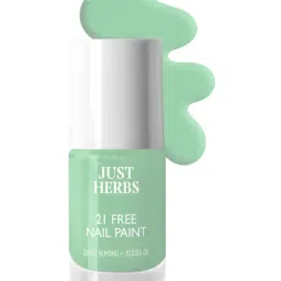 JUST HERBS 21 Free Nail Paint Mint Green - 6 ml-image-38
