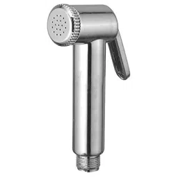 CLINTON Lyric Health Faucet with Hose Pipe 1 m Stainless Steel, Rubber Chrome Finish (Pack of 2) image 5