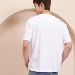 Mast & Harbour Men Printed Relaxed Fit T-shirt image 5