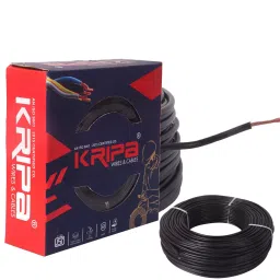 KRIPA Flame Retardant House Wire 2.5 sq mm 1 Core Red Length 90 m image 1