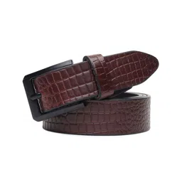 Hayes London Men Textured Leather Formal Belt image 2