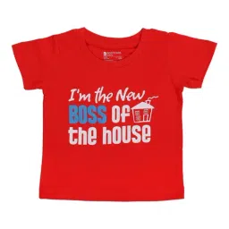 Bodycare Kids Red Graphic Print T-Shirt-image-15