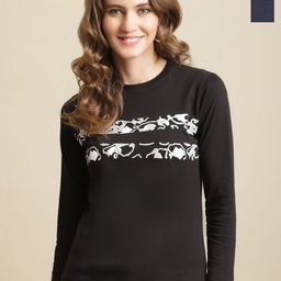 Tromko Women Typography 2 Printed T-shirt-picture-34