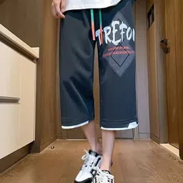KPOP Men Printed Regular Fit Shorts-image-43