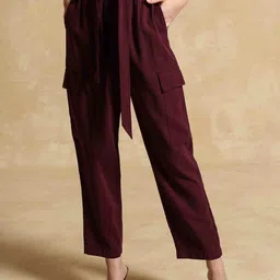 Kazo Women Sawyer Cargo Trousers-image-71