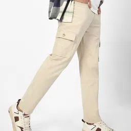 Urbano Fashion Men Regular Fit Stretchable Cargo Trouser-picture-40