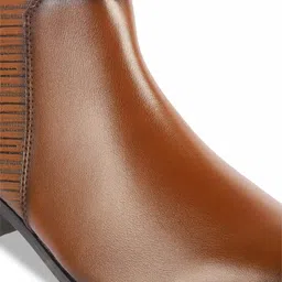 Metro Women Casual Block-Heeled Regular Boots image 5