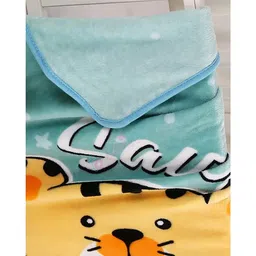 Butterthief Lion Printed Soft Flannel  All Seasons Baby Blanket for Kids & Toddlers - Color May Vary image 4