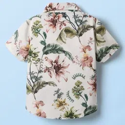 BAESD Boys Classic Floral Printed Casual Shirt image 2
