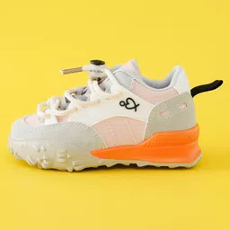 Babyoye Lace Up Casual Shoes - Pink image 5