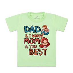 Arvesa Kids Typography Printed Round Neck T-shirt-picture-5