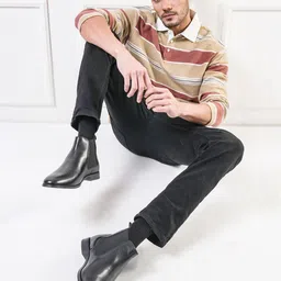 THOMAS CRICK Men Leather Chelsea Boots-picture-22