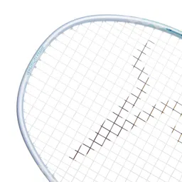 perfly ADULT BADMINTON RACKET BR 560 SET LITE WHITE BLUE GREY IN image 4