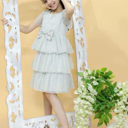 KidsDew Grey Applique Dress-picture-22