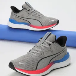 Puma Men's Reflect Lite Concrete Grey Running Shoes-image-89