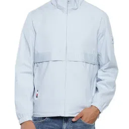 Tommy Hilfiger Blue Regular Fit Hooded Jacket-picture-35