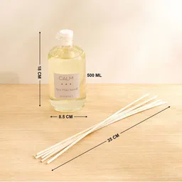 Home Centre Calm Spa Patchouli Aroma Reed Diffuser - 500ml image 3