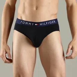 Tommy Hilfiger Multicolor Cotton Regular Fit Briefs - Pack Of 3 image 2