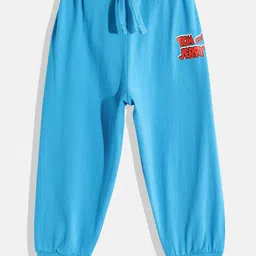 Eteenz Boys Premium Cotton Mid-Rise Tom & Jerry Print Detail Joggers-picture-33